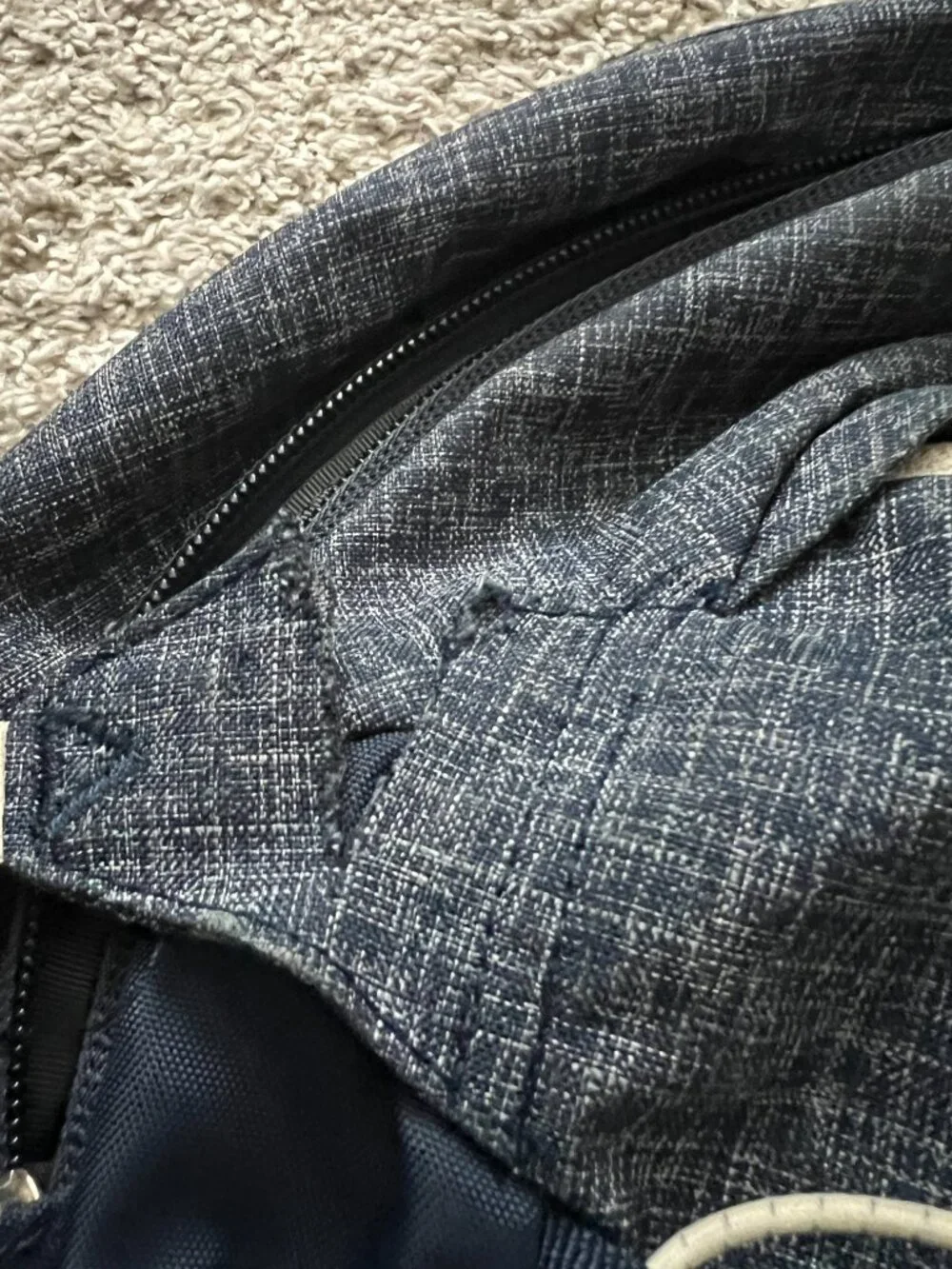 The North Face Borealis Backpack Navy Blue FlexVent Hiking Travel Laptop Bag